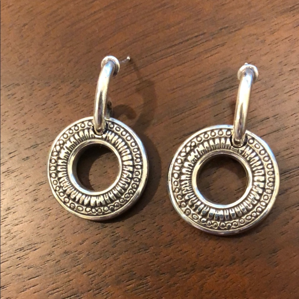 Brighton Tunisia Silver Earrings